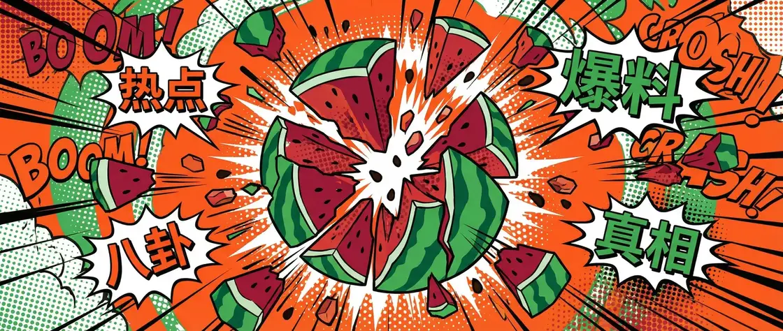 黑料大赛 今日头瓜爆炸漫画横幅
